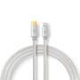 Nedis USB-Kabel| Apple Lightning 8-Pins| USB Type-C Male - Cable