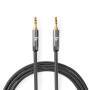 Nedis Stereo-Audiokabel| 3.5 mm Stecker| 3.5| Vergoldet| 1.00 m| rund| - Audio/Multimedia