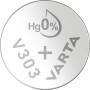 Varta V303 - Single-use battery - SR44 - Silver-Oxide (S) - 1.55 V - 160 mAh - Hg (mercury)
