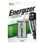 Energizer ENRPP3P1 - Rechargeable battery - Nickel-Metal Hydride (NiMH) - 9 V - 1 pc(s) - 175 mAh - Black,Silver