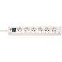 Brennenstuhl 1150650326 - 1.5 m - 4 AC outlet(s) - Indoor - Black - 300 mm - Black