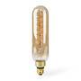 Nedis LED-Filament-Lampe E27| T65| 8.5 W| 600 lm| 2000 K| Mit Gold Finish| Retro