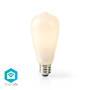Nedis Wi-Fi Smart LED Bulb| E27| ST64| 5 W| 500 lm| Weiß