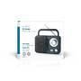 Nedis PORTABLE RADIO UKW        2,4W (RDFM1300GY     SW/GR)