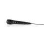 Nedis Kabelgebundenes Mikrofon / Cardioid / Abnehmbares Kabel / 5.00 m / 80 Hz - 12 kHz / 600 Ohm / -75 dB / Ein-/Ausschalter / Travel Case enthalten / ABS / Aluminium / Schwarz