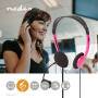 Nedis PC-Headset| On-Ear| Stereo| 2x 3.5mm| Opvouwbare