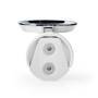 Nedis Lautsprecherhalter / Kompatibel mit: Google Home® / Wand / 2 kg / Fest / Metall / Stahl / Weiss