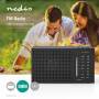 Nedis FM RADIO      BATTERIE    1,5W (RDFM1200BK        SW)