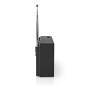Nedis FM RADIO      BATTERIE    1,5W (RDFM1200BK        SW)