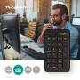 Nedis Kabelgebundenes Keyboard| USB| Numerisch|| numerisch|