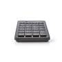 Nedis Kabelgebundenes Keyboard| USB| Numerisch|| numerisch|