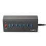 Nedis USB-Hub| 8-Port| QC3.0 USB 3.2 Gen1| Netzstromversorgung Stromversorgungüber