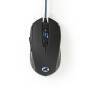 Nedis Gaming Combo Kit| 4-in-1| Tastatur Headset Maus und Mauspad| Blau Schwarz|