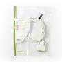 Nedis CCGP37700WT20 - 2 m - Mini DisplayPort Male - DVI-D 24+1-Pin Male - Nickel - 1920 x 1080 pixels - White