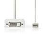 Nedis CCGP37465WT02 - 0.2 m - Mini DisplayPort - VGA (D-Sub) - Male - Female - Straight
