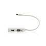 Nedis CCGP37465WT02 - 0.2 m - Mini DisplayPort - VGA (D-Sub) - Male - Female - Straight