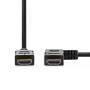 Nedis High Speed??HDMI Kabel mit Ethernet| Rechts Hooked HDMI Anschluss| - Cable - Digital/Display/Video