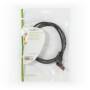 Nedis CAT6-Netzwerkkabel / RJ45 Stecker / RJ45 Stecker / SF/UTP / 1.00 m / Rund / LSZH / Schwarz / Umschlag