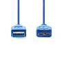 Nedis USB-Kabel| USB 3.2 Gen 1| USB-A Stecker| Micro-B| 5 Gbps| - Cable - Digital