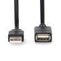 Nedis CCGB60010BK30 - 3 m - Mini-USB B - USB A - USB 2.0 - 480 Mbit/s - Black