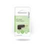 Nedis HDMI™ -Adapter / HDMI™ Stecker / HDMI™ Ausgang / Vergoldet / 90° abgewinkelt / ABS / Schwarz / 1 Stück / Box