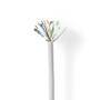 Nedis CAT5e Netzwerkkabel Rolle / Stranded / SF/UTP / Kupfer / 100 m / Innen / Rund / PVC / Grau / Pull Box - ausziehbar