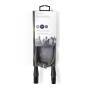 Nedis Balanced Audio-Kabel| XLR 3-Pin Stecker| Buchse| Vernickelt| 1.50 m| - Cable - Audio/Multimedia