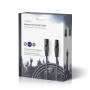 Nedis Balanced Audio-Kabel| XLR 3-Pin Stecker| Buchse| Vernickelt| 10.0 m| - Cable - Audio/Multimedia