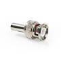 Nedis BNC-Stecker| gerade| Stecker| Vernickelt| 50 Ohm| Kräuseln|