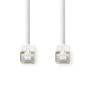 Nedis Cat 6 Kabel| RJ45 8P8C Stecker|| S/FTP| 2.00 m| rund| - Cable - Network