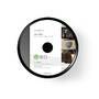 Nedis Antennenkabel auf Rolle / RG174 / 50 Ohm / Einzeln geschirmt / ECA / 100 m / Koax / PVC / Schwarz / Rolle