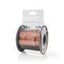 Nedis Lautsprecherkabel / 2 x 1.50 mm² / Kupfer / 15.0 m / Rund / PVC / Transparent / Rolle
