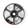 Nedis Lautsprecherkabel / 2 x 1.50 mm² / Kupfer / 100.0 m / Rund / PVC / Transparent / Rolle