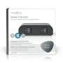 Nedis Lautsprecher Control Box / 2-Port port(s) / Klemmschrauben / Lautsprecherimpedanz: 4-16 Ohm / Maximale Belastung pro Kanal: 150 W / Aluminium / Schwarz