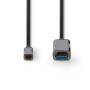 Nedis optische USB-Kabel aktiv| USB Type-C| HDMI Stecker| 18 Gbps| 10.0 m| rund| - Cable - Digital