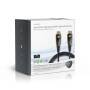 Nedis Aktive optische High Speed ​​HDMI-Kabel mit Ethernet / HDMI™ Stecker / HDMI™ Stecker / 4K@60Hz / 18 Gbps / 100.0 m / Rund / PVC / Schwarz / Kartonverpackung