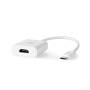 Nedis USB-Adapter| USB 3.2 Gen 1| USB-Typ-C Stecker| HDMI Ausgang| 0.20 m| rund|