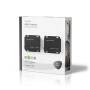 Nedis HDMI ™ Extender / Über CAT6 / Up to 50.0 m / 4K@30Hz / 10.2 Gbps / IR-Rücksendefunktion / Metall / Anthrazit