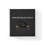 Nedis HDMI ™ Schalter / 3-Port port(s) / 1x HDMI™ Eingang / 2x HDMI™ Eingang / 1x HDMI™ Ausgang / 2x HDMI™ Ausgang / 4K@60Hz / 6 Gbps / Metall / Anthrazit
