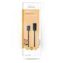 Nedis Displayport-Kabel / DisplayPort Stecker / HDMI™ Stecker / 4K@60Hz / Vernickelt / 2.00 m / Rund / PVC / Schwarz / Box