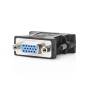 Nedis DVI-Adapter / DVI-I 24+5-Pin Stecker / VGA Buchse / Vernickelt / Gerade / PVC / Schwarz / Box