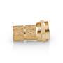 Nedis F-Stecker| gerade| Stecker| Vergoldet| 75 Ohm| Twist-on|