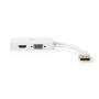 Nedis DisplayPort-Multiport-Adapterkabel Displayport-Stecker auf VGA-Buchse DVI-D Buchse - Cable