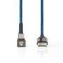 Nedis USB-Kabel| USB 2.0| USB-A Stecker| USB-Typ-C| 480 Mbps| Vergoldet| 1. - Cable - Digital