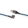 Nedis USB-Kabel| USB 2.0| USB-A Stecker| USB-Typ-C| 480 Mbps| Vergoldet| 1. - Cable - Digital