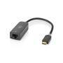 Nedis USB-Netzwerkadapter| USB 3.2 Gen 1| 1000 Mbps| USB-Typ-C Stecker| RJ45 Buchse