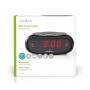 Nedis Digital-Wecker-Radio| LED-Anzeige| AM FM| Snooze-Funktion| Sleep Timer|