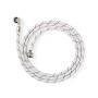 Nedis Nylon Zulaufschlauch / 3/4'' / 3/4'' / 10 Bar / 1.50 m / Anwendung: Schüssel / Waschmaschine / Nylon / Red / Weiss