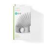 Nedis Abluftschlauch PVC / 100 mm / 6.00 m / Passend für: Air Ventilation / Tumble Dryers / Weiss