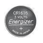 Energizer Lithium-Knopfzelle CR1616 / 3 V DC / 60 mAh / 1-Blister / Silber